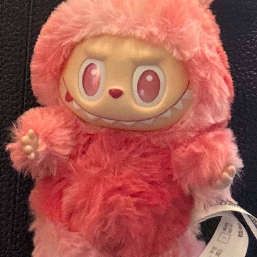 LOVE Labubu Monster Plush keychain